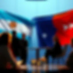People discussing cash-out options, with Argentina and Cape Verde flags in the background