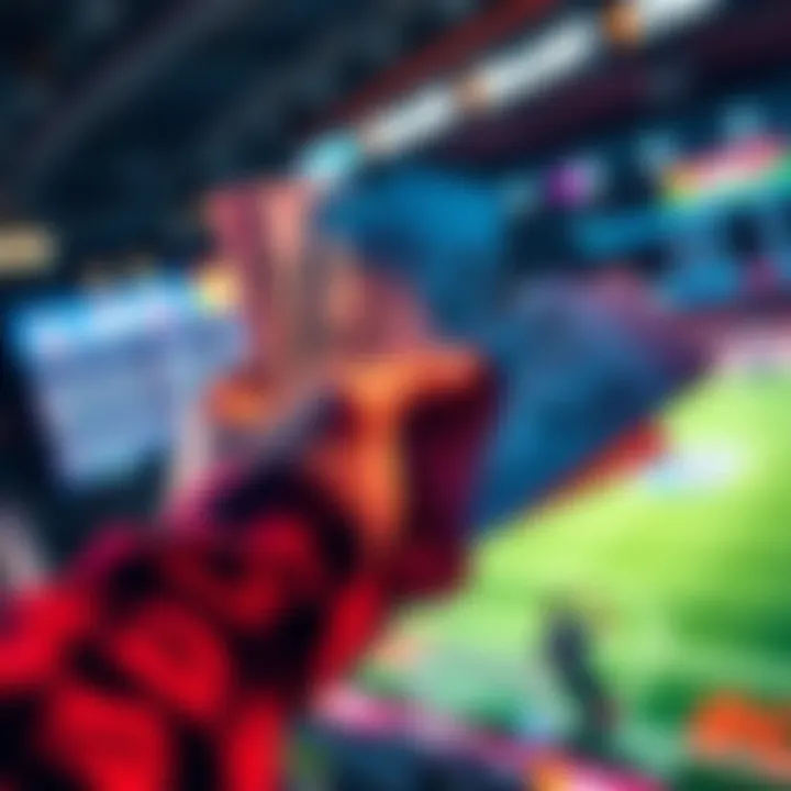 A person's hand counting cash while holding sports betting slips, illustrating quick payouts in sports betting.