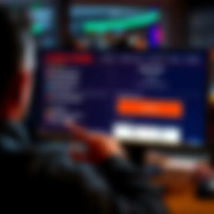 A player looking puzzled at a computer screen showing Cash Game rules on Fanduel and Poker Stars, with Quick Fold highlighted