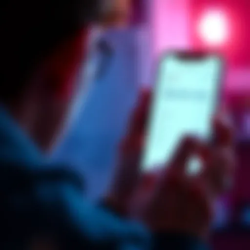 A person looking shocked at their empty bank account screen on a smartphone