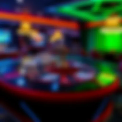 Casino table games with new rules A casino table showing new betting structures for Craps, Roulette, and Blackjack.