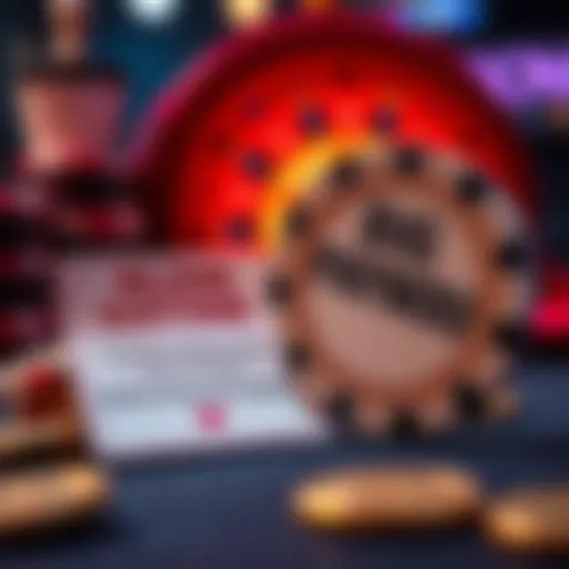 A casino chip next to a notice about slow payouts, highlighting concerns from players at Big Sweeps Casino.