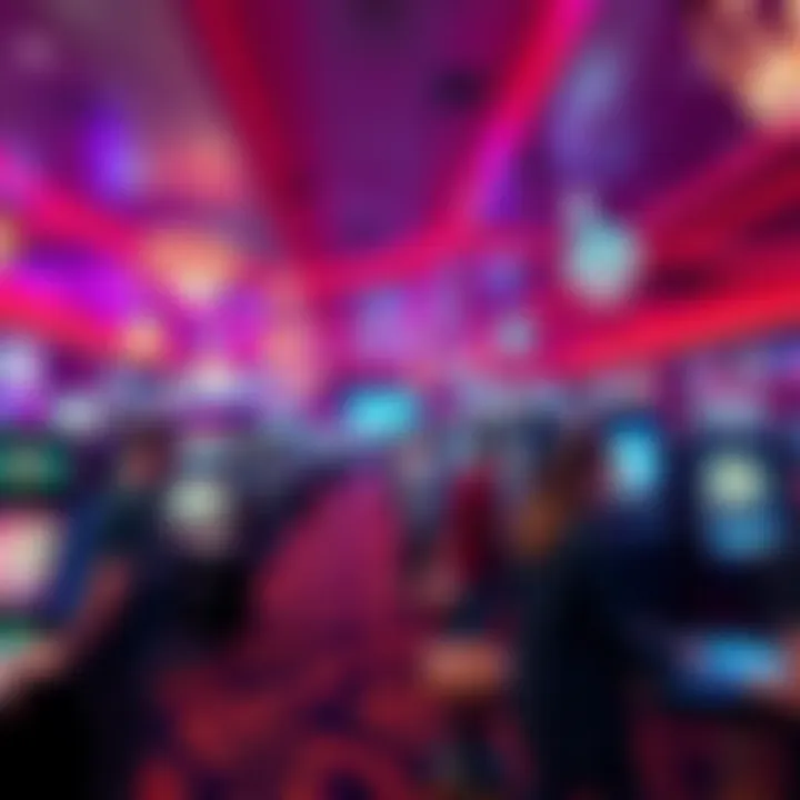 A vibrant casino floor with new technology and excited players enjoying games in 2026