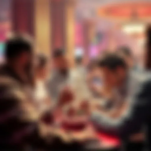 People sharing tips and strategies on a casino forum