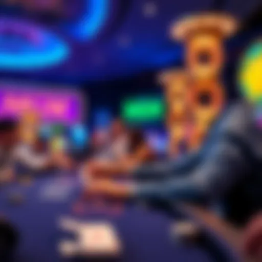 A player enjoying a gaming table at MGM, with chips and cards visible, representing the excitement of earning rewards for stays in luxury hotels like Aria or Vdara.