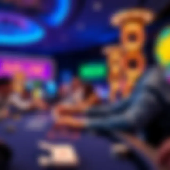 A player enjoying a gaming table at MGM, with chips and cards visible, representing the excitement of earning rewards for stays in luxury hotels like Aria or Vdara.