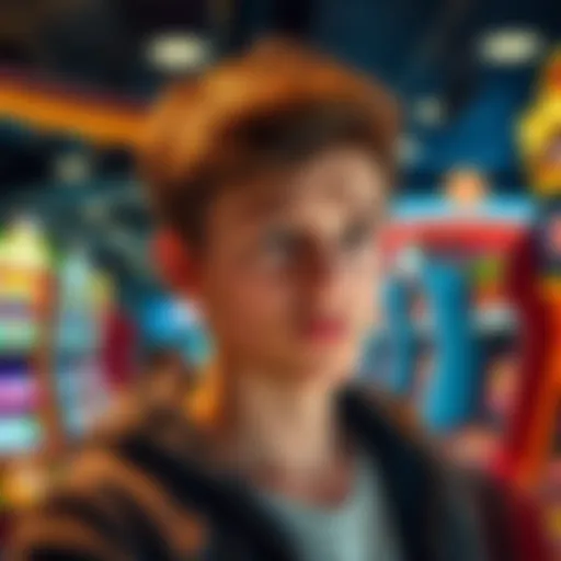 A young person looks disappointed in a casino after being unable to claim an €11,000 jackpot due to age restrictions.