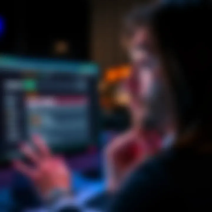 A person looking at a computer screen displaying CasinoLab withdrawal options with a thoughtful expression