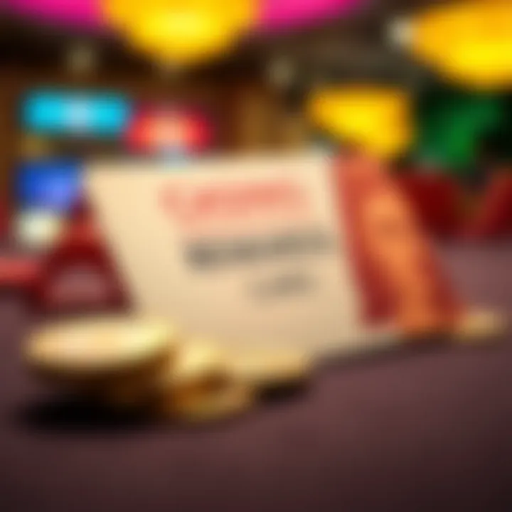 A close-up of a Casino rewards card and Euro coins on a table, representing tips for using compensation euros at Borgata Casino.