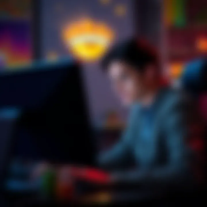 Casino Withdrawal Waiting A person sitting at a computer, looking frustrated while waiting for a casino withdrawal approval