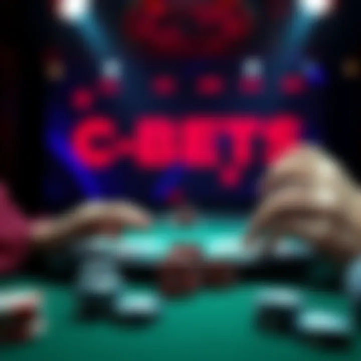 Analysis of C-Bets with KQ and KJ in an 8-Handed Poker Tournament