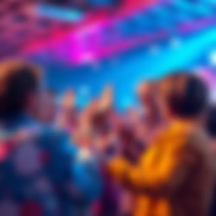 People celebrating and clapping joyfully together for receiving their monthly bonus