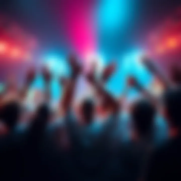 Celebration after Victory A group of people celebrating with cheers and smiles, raising their hands in excitement after winning two matches.