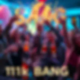 People celebrating the success of 11k BANG with drinks and smiles