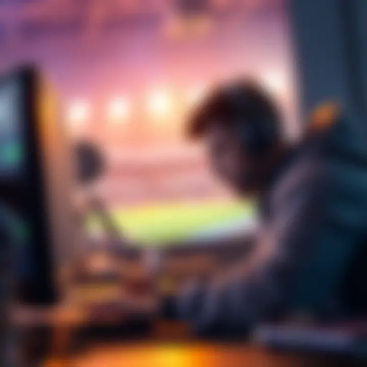 A graphic showing a player on a computer, looking frustrated with a betting interface, illustrating concerns over manipulated odds.