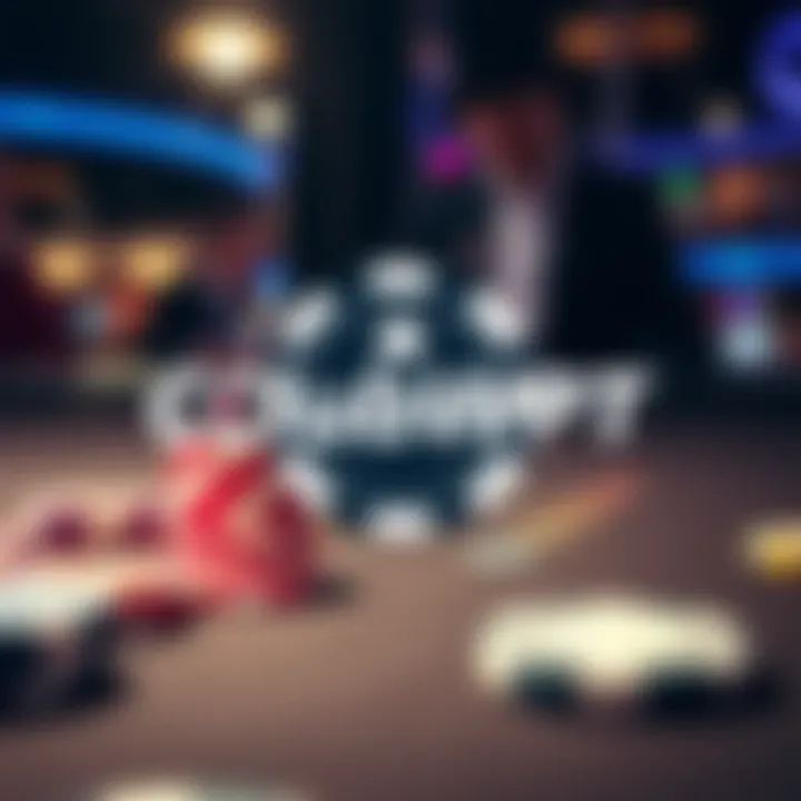 A graphic showing ClubWPT logo with playing chips and a poker table background, illustrating the playthrough rules for Californians.