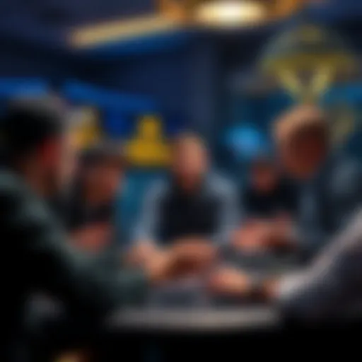 Group of players expressing their ideas for improvements on ClubWPTGold platform