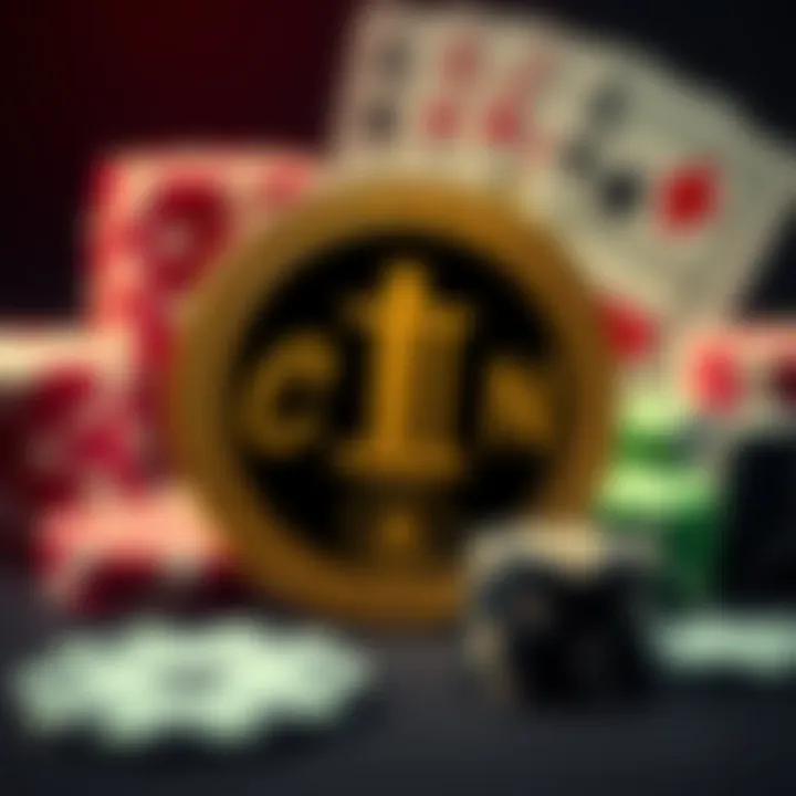 Coin Poker logo with poker cards and chips in the background