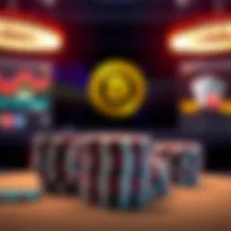 Coinpoker logo displayed with a stack of poker chips, symbolizing online poker games and RNG updates.