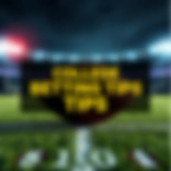 College Football Betting Tips A football field with betting odds graphic overlay, representing NCAAF tips for October 10, 2026