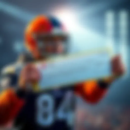 A Colorado player holding a check for $844 with a surprised expression, revealing a hidden bonus