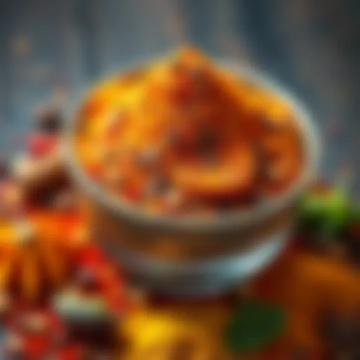 A vibrant bowl of Alil Sprinkle with various spices around it, showcasing its flavor and versatility in cooking