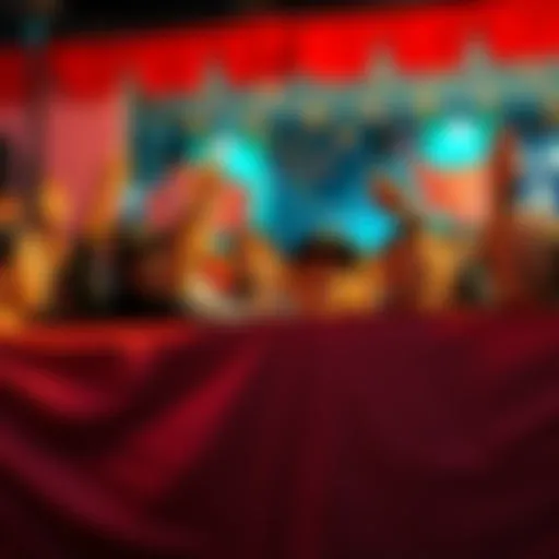 People celebrating a successful outcome thanks to an anonymous tip, with banners and smiles.