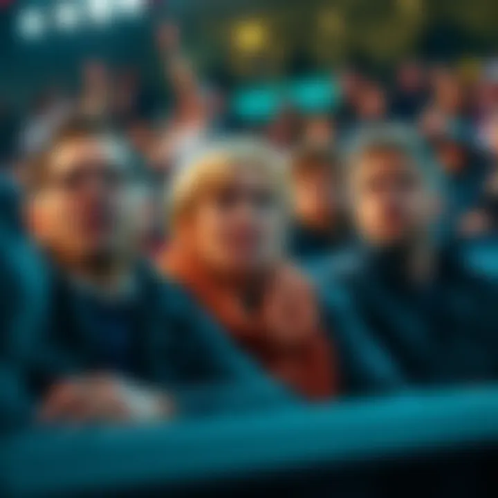 Fans express worry as they watch the last sport event unfold, highlighting their anxious reactions.