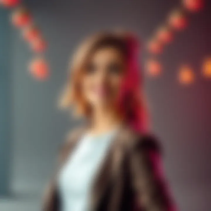 A confident woman standing proudly with a playful smirk, symbolizing empowerment and self-assurance.