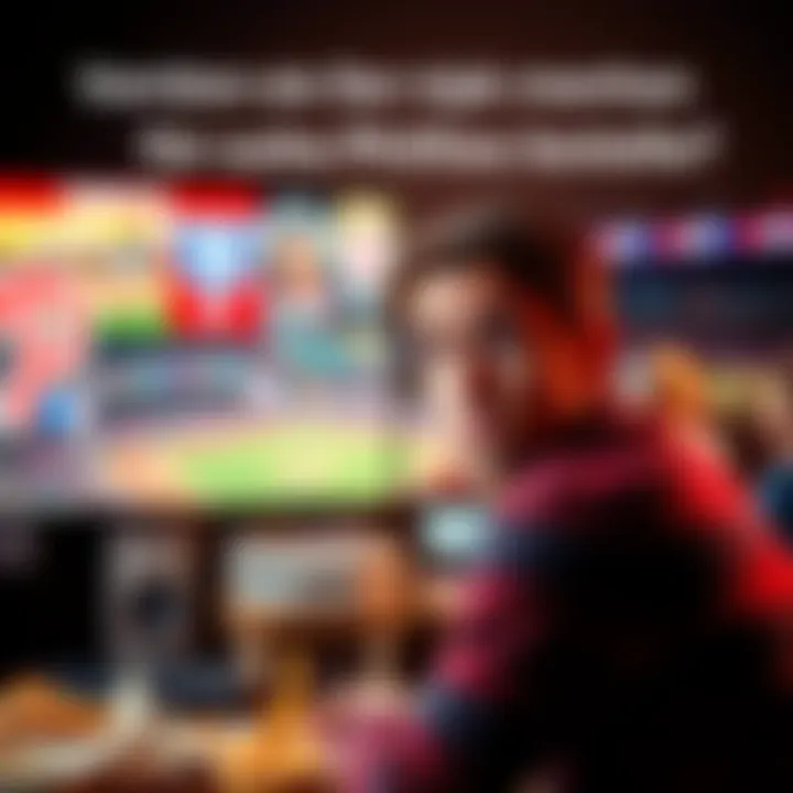 A person with a puzzled expression watching a Phillies baseball game on TV, surrounded by snacks and drinks