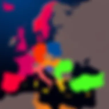 Map showing countries where Stake is allowed for online betting, highlighting regulatory aspects and accessibility for players.