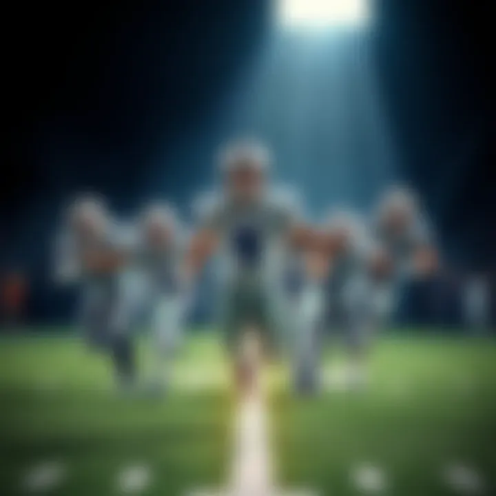 Cowboys football team training with improved defense and offense strategies