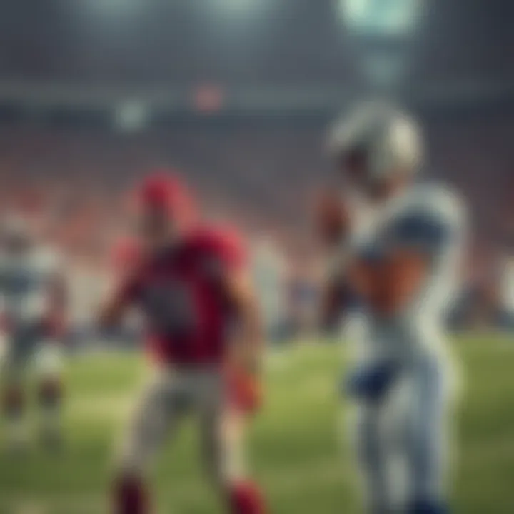 Dallas Cowboys players react after losing to the Arizona Cardinals in a football game