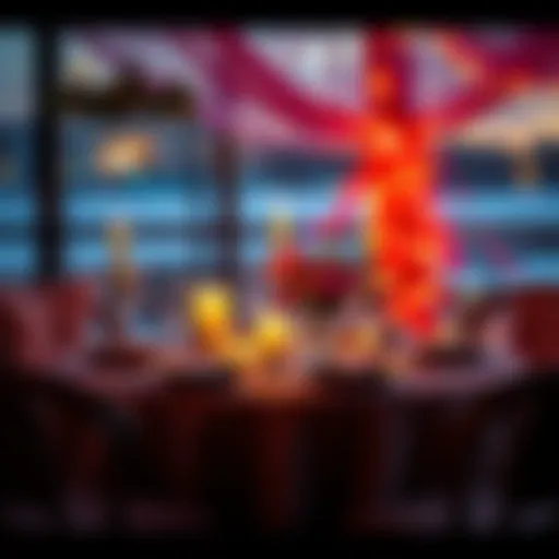 A romantic dinner setup with candles and flowers, perfect for a Wednesday date night