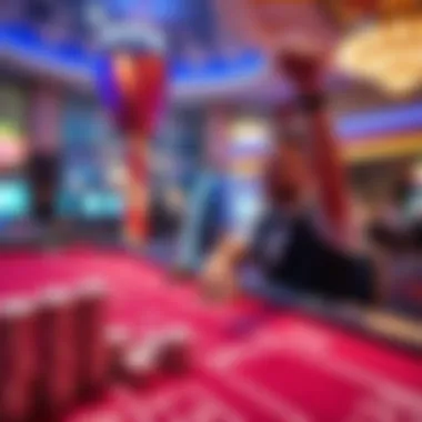 A player celebrating a win at a Crapless game table with chips in hand at Resorts World Las Vegas