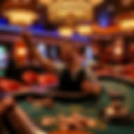 A player celebrating a win at the craps table in Durango Casino, Las Vegas, with chips in hand