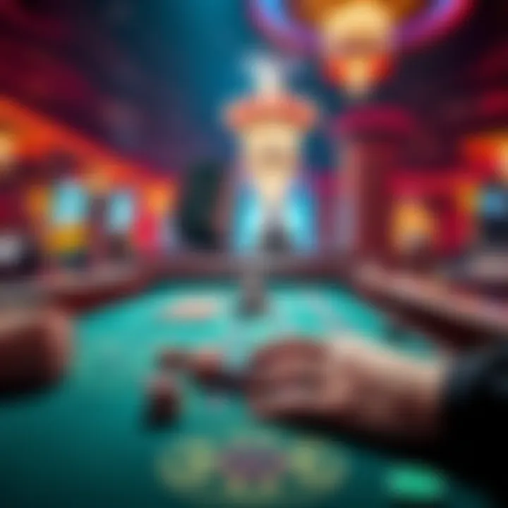 A heated shooter at a craps table passes the dice, creating a buzz among players