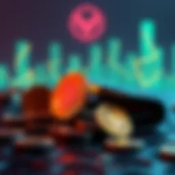 Crypto Bonus Opportunities Illustration showing a digital wallet with crypto coins and a logo representing Valkyrie Studios in the background