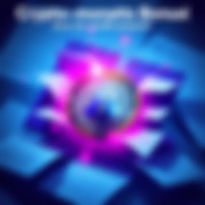 An illustration showing a digital coin surrounded by calendar pages, symbolizing monthly cryptocurrency bonuses.