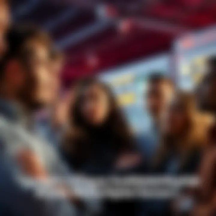A group of people engaged in a discussion about the reliability of cryptocurrency betting platforms, showing mixed feelings and expressions of concern.