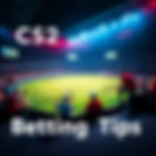 A graphic showcasing betting options for CS2 and tennis, highlighting community discussions and tips.