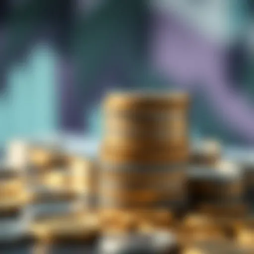 Illustration showing a stack of coins with an added zero symbol, representing currency adjustment discussions