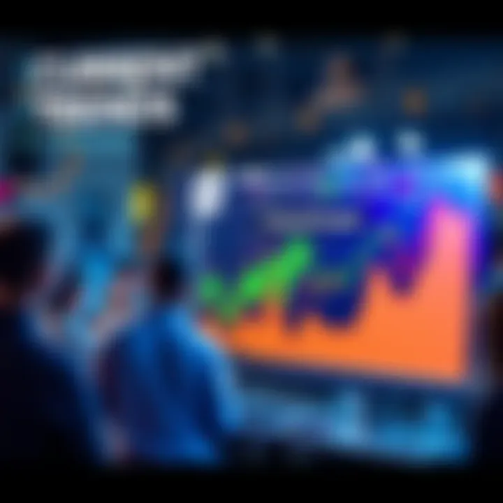 A chart representing discussions and trends in online forums, showcasing people's reactions and insights.