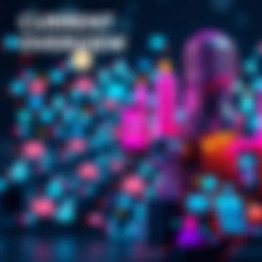 A collage of technology, politics, and culture elements representing recent trends.