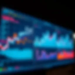 A visual representation of the latest trends in the Reload Out industry, featuring digital graphs and data analysis on a screen.