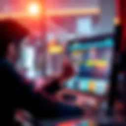 A frustrated customer looks at a computer screen showing withdrawal issues from an online betting site.