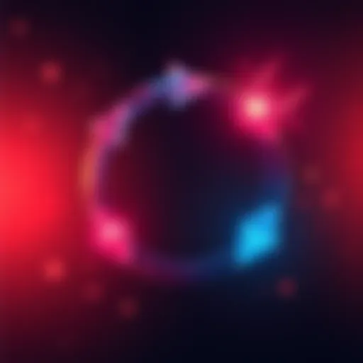 Illustration showing a loop representing the cycle of addiction with arrows indicating emotional states and past losses.