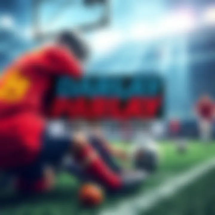 A graphic showing popular sports events for daily parlay betting with odds and highlights.