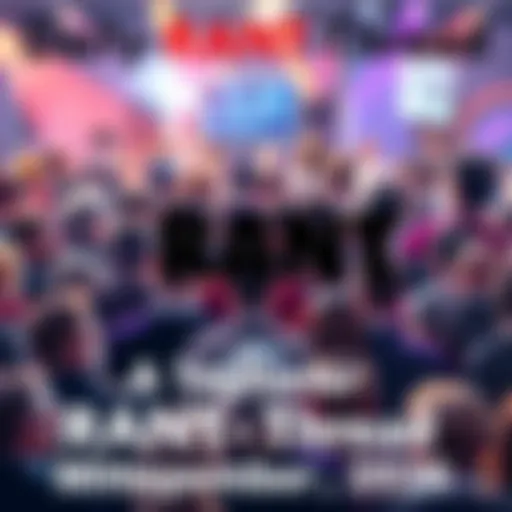 A graphic showing a crowd of diverse people sharing their thoughts and frustrations in a lively discussion, symbolizing an open forum for opinions.