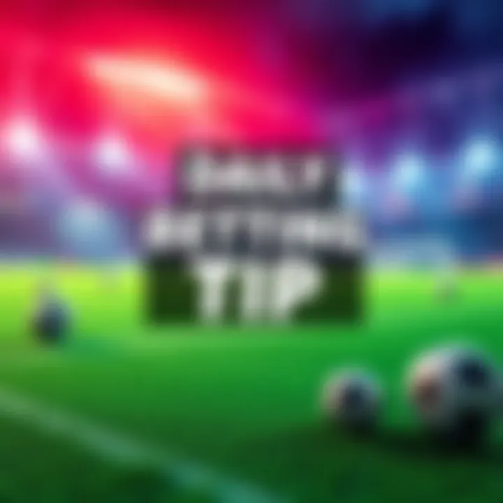 A graphic showcasing a betting tip with odds ranging from -200 to +200, highlighting strategies for sports betting.